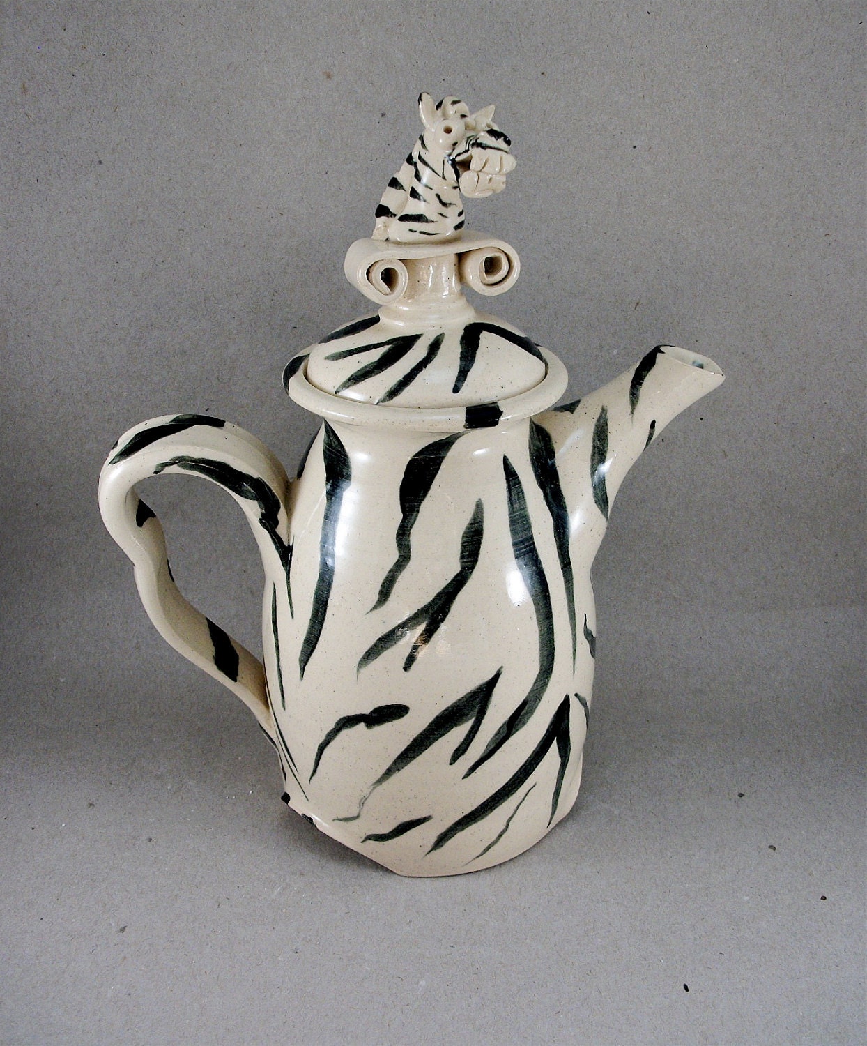 zebra teapot