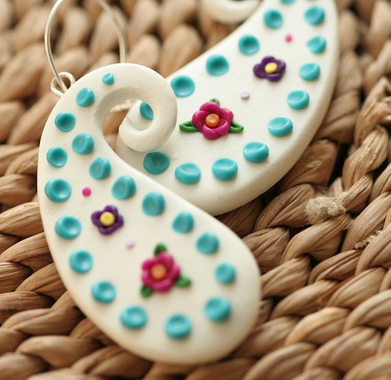 Cinco De Mayo Paisley Earrings