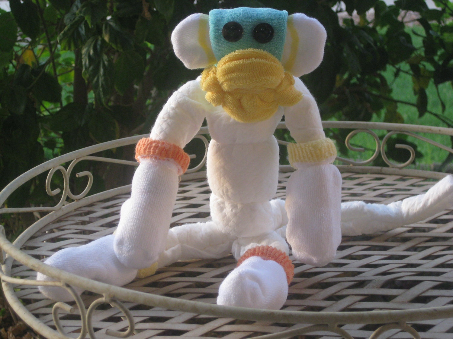 Diaper Monkey Baby Gift or Shower Centerpiece