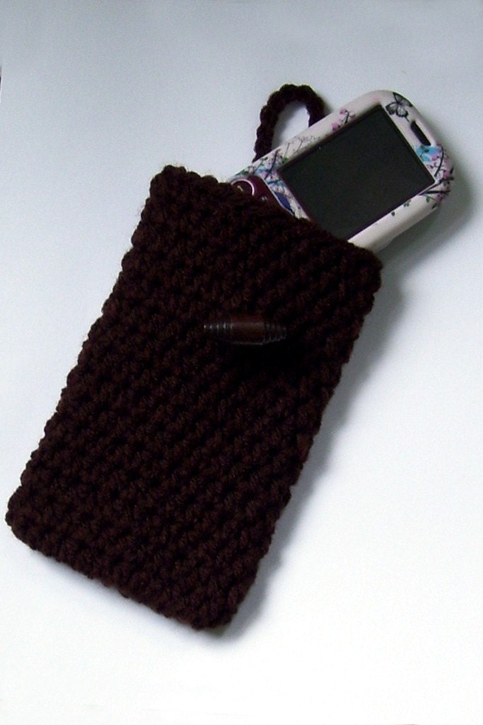 Smart Phone , MP3 Case Pouch Brown