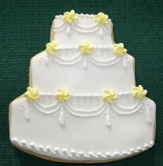 Birthday Cake Cookies. 6 - Wedding or Birthday Cake