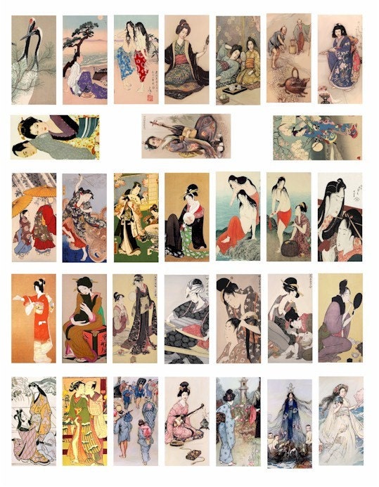 japanese art geisha. Chinese Japanese Geisha
