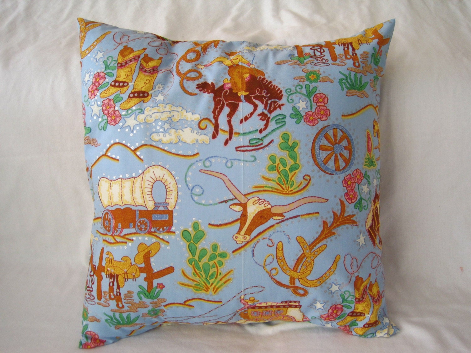 Rhinestone Cowboy pillow