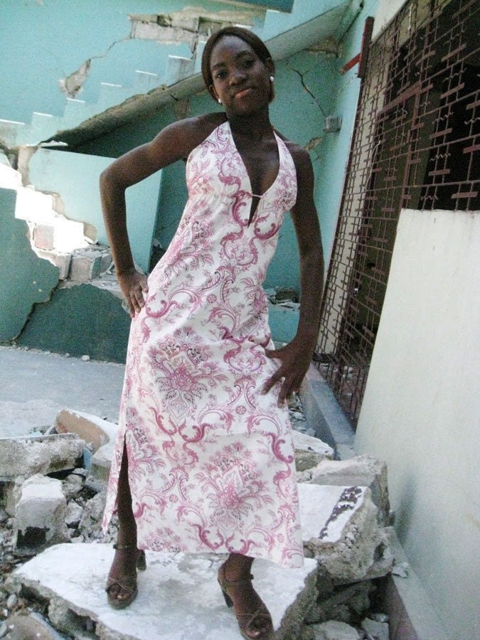 After the 
earthquake - Made in Haiti - conceptualized in Brooklyn, NY