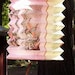 Vintage pink Chinese party lantern
