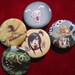 Five Cute Fantasy Art Pins