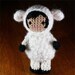 Crochet Pattern- Lana the lamb amigurumi doll