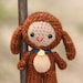 Crochet Pattern- Pete, an amigurumi little puppy boy doll
