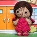 Crochet Pattern- Nichole the little girl amigurumi doll
