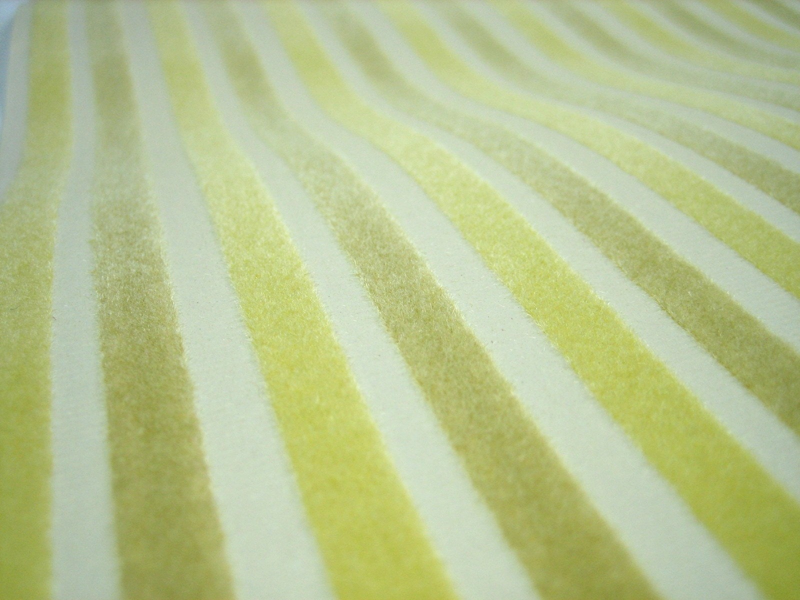 Vintage Striped Flocked Wallpaper by the Yard. From AttysVintage