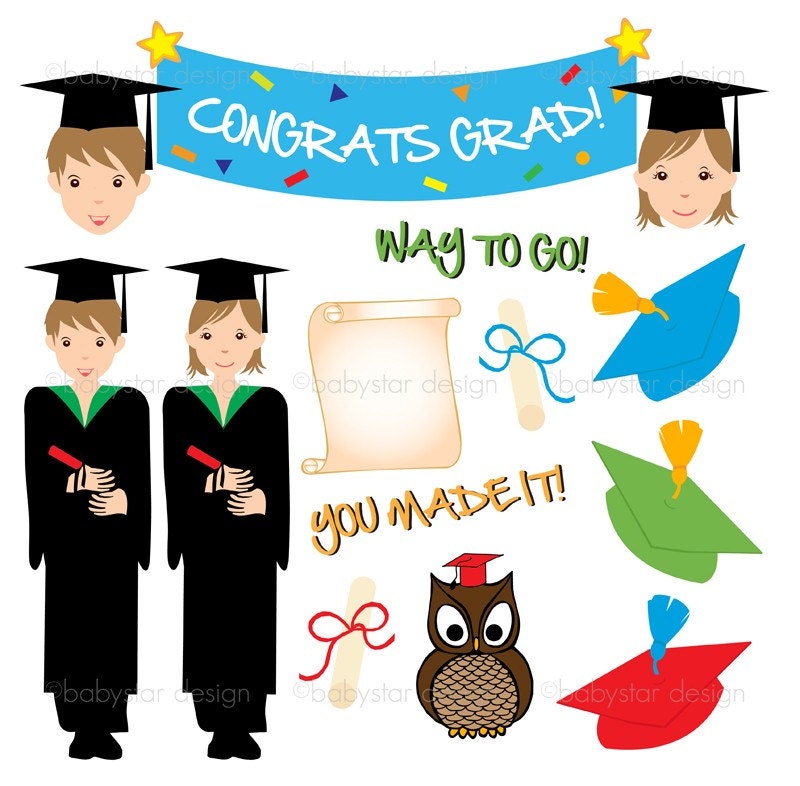 free printable clip art for preschool graduation - photo #10