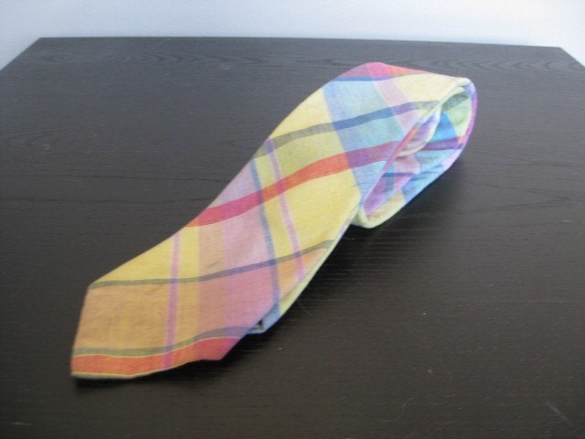 plaid ties for men. Awesome Pastel Men#39;s Plaid Tie