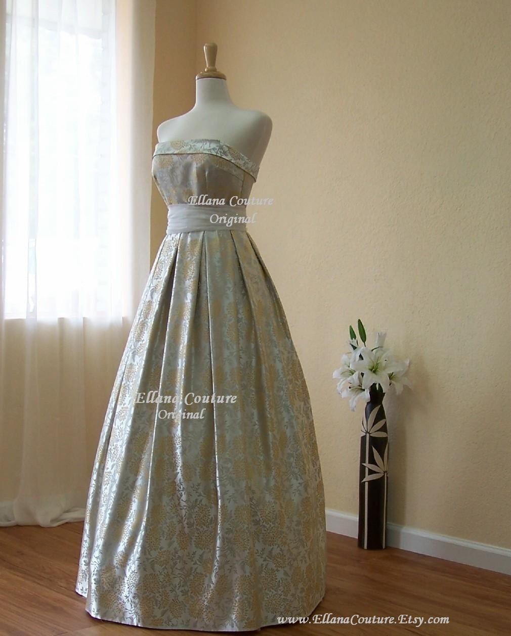 vintage inspired wedding dress