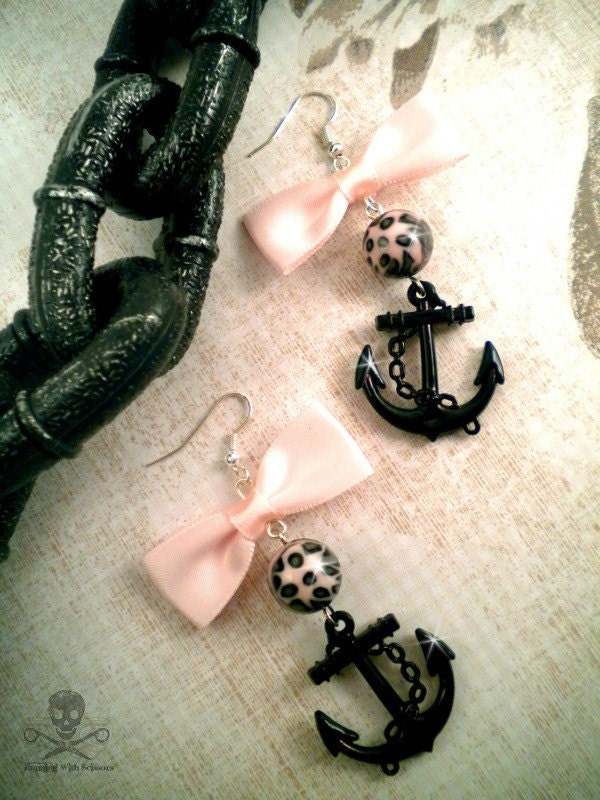 Sultry Sailorette - Charm Earrings