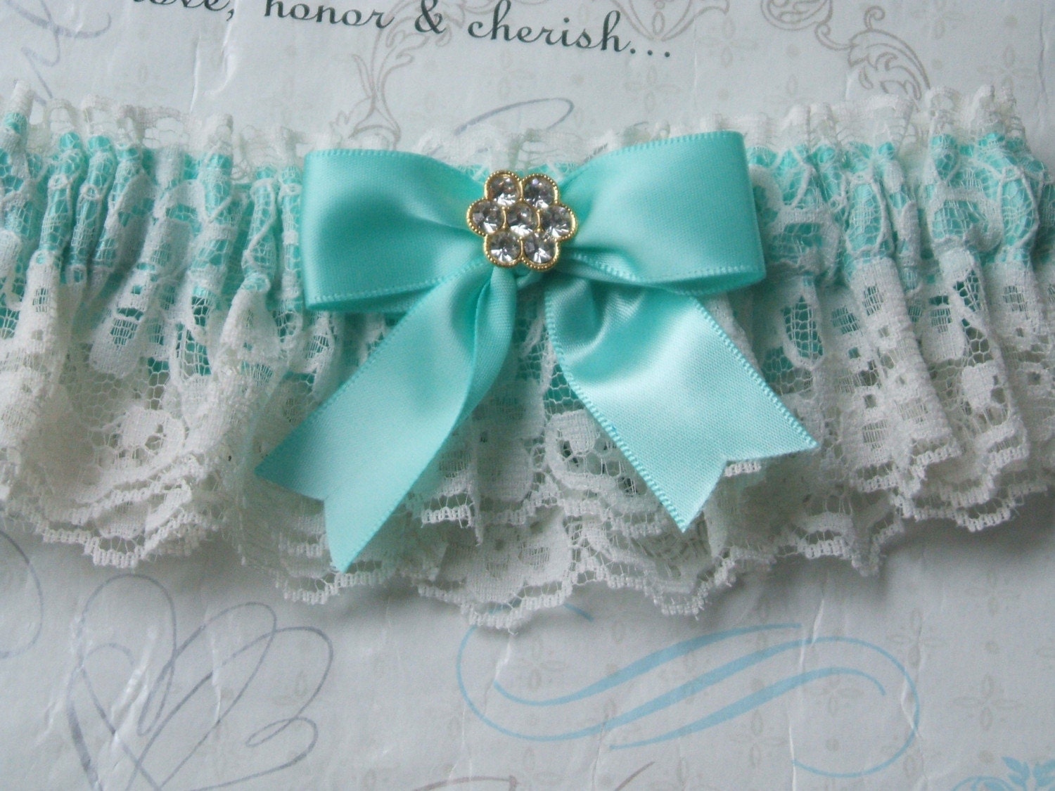 Tiffany and vintage lace