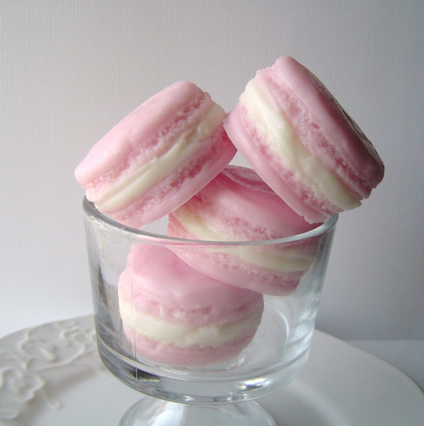 New-French Macaron Collection-Goat's Milk Soap-Black Raspberry and Vanilla Scented