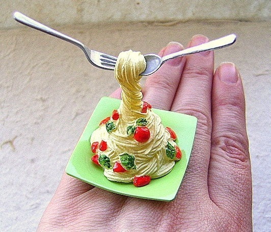 Kawaii Cute Japanese Floating Ring Spaghetti
