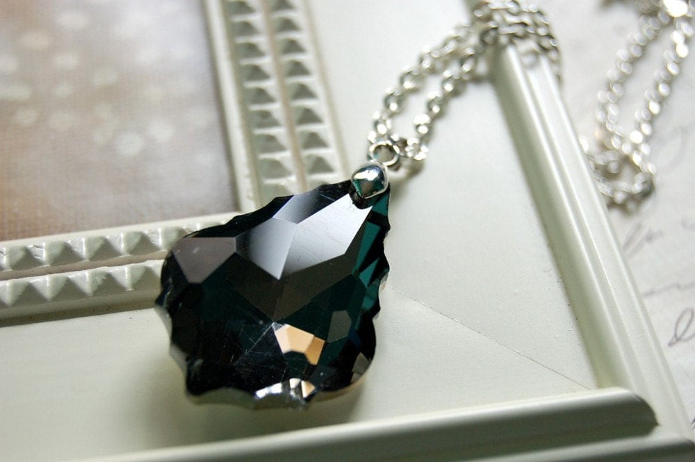 Black Diamond Baroque Necklace
