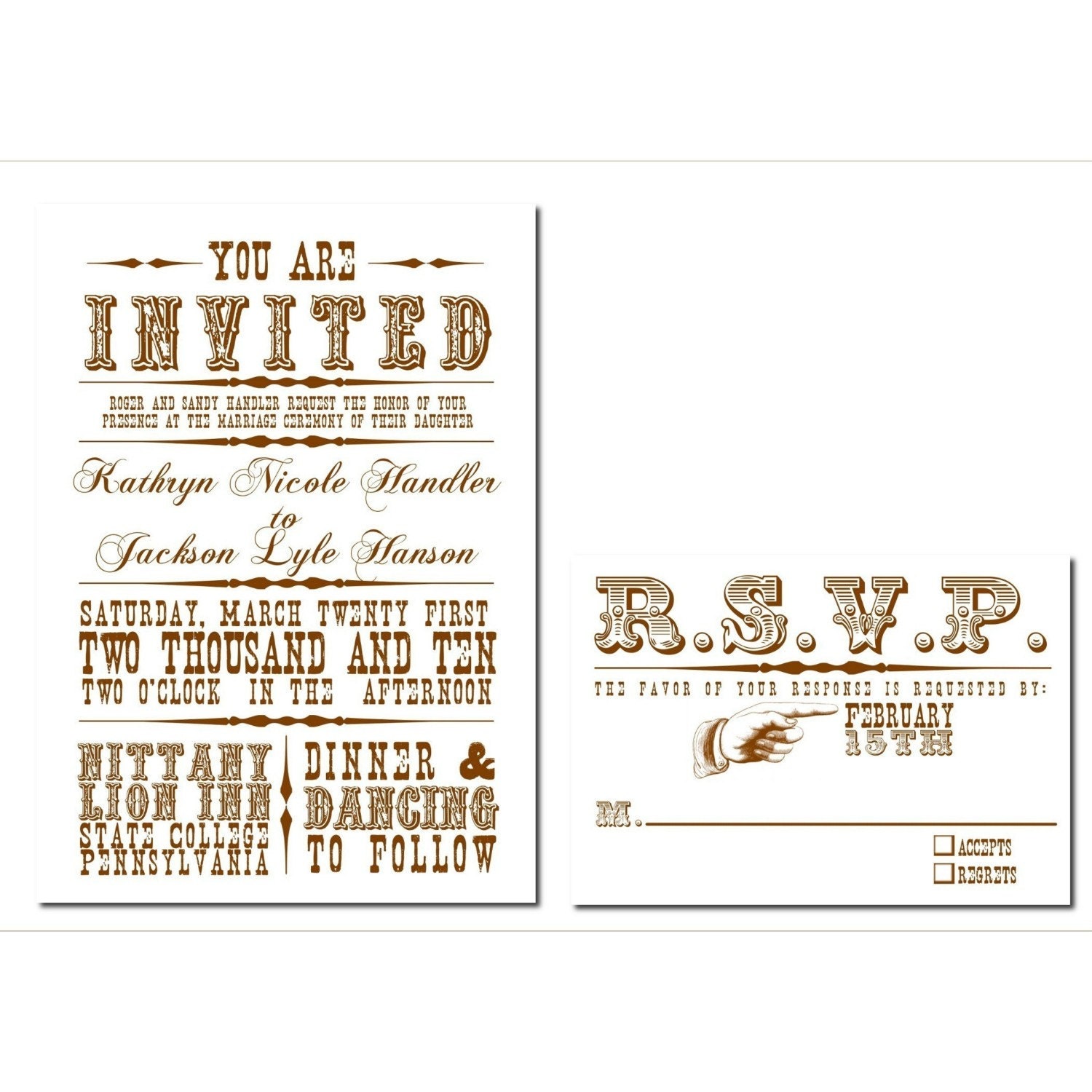 Wishes Wedding RSVP Cards x 10. From angelfins