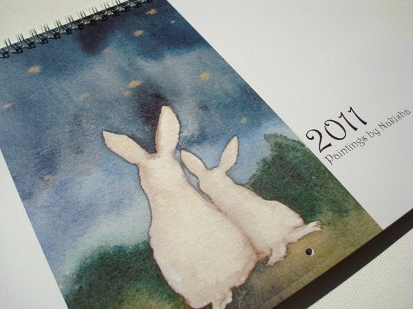 2011 Calendar Rabbit. 2011 Wall Calendar - Rabbit