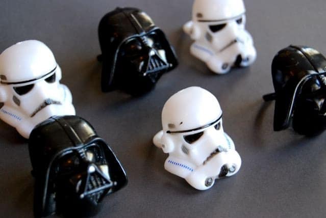 Star Wars Cupcakes Toppers. Star Wars Rings or Cupcake
