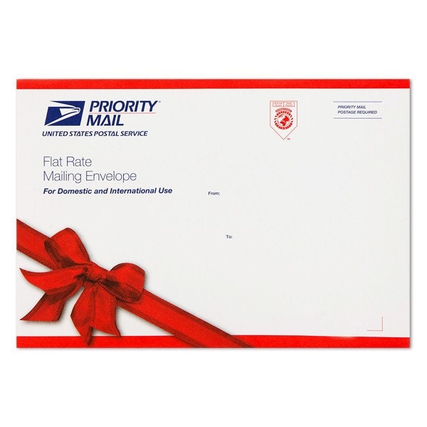 Priority Mail Envelope. Priority Mail Flat Rate
