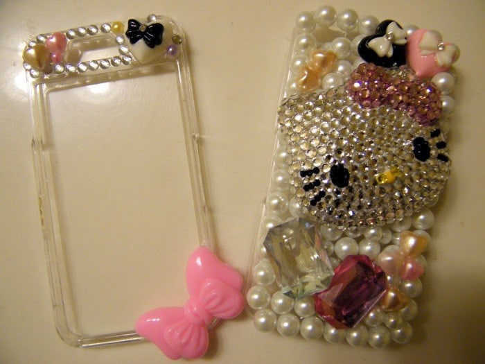 hello kitty iphone 4g cases. Hello Kitty Decoden case for