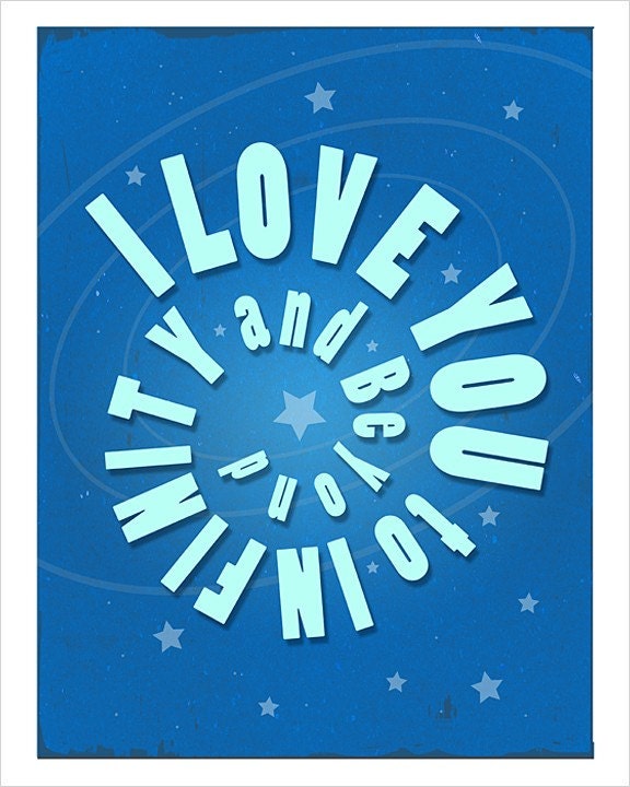 8x10 - I Love You to Infinity