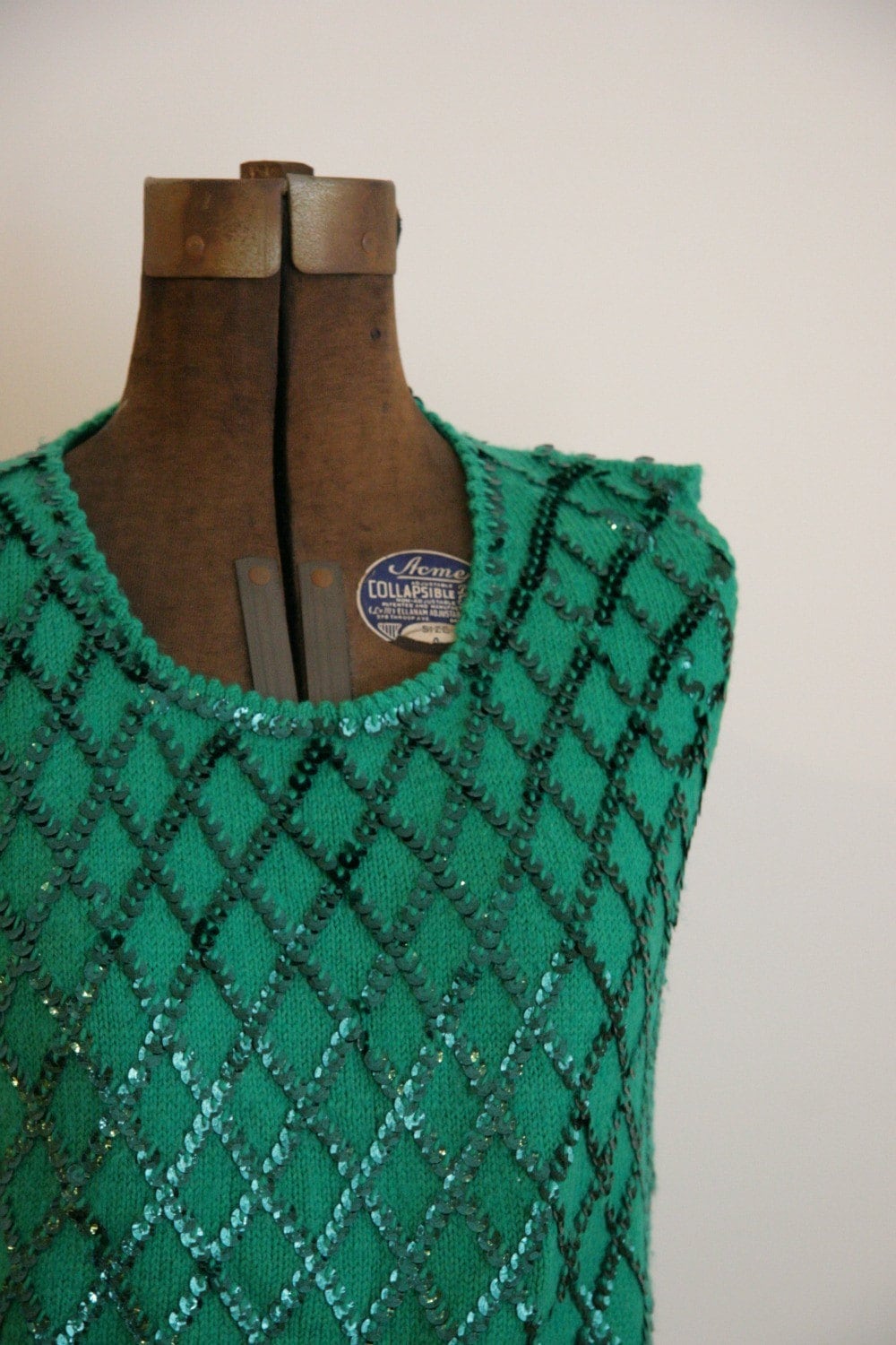 Vintage Green Sweater