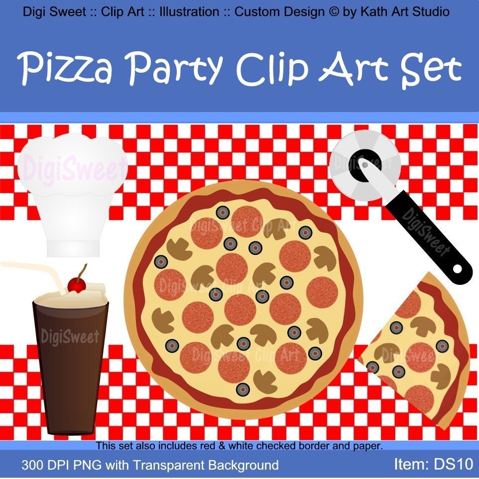 clip art for pizza party - photo #20