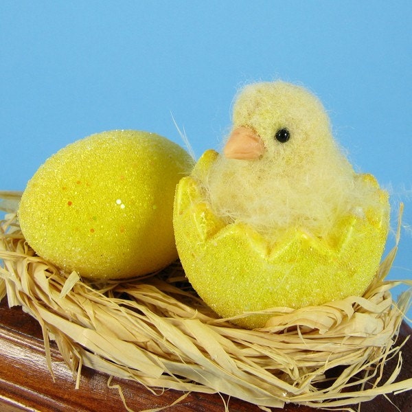 baby chicks easter. Easter Chick - Needle Felted