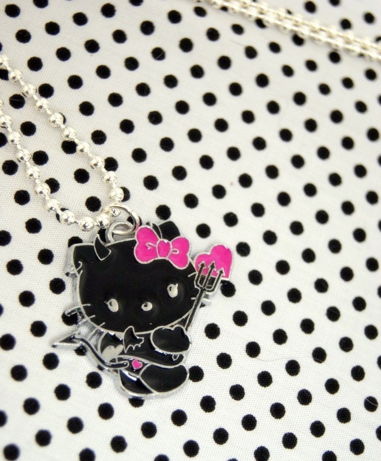 Hello Kitty Devil black