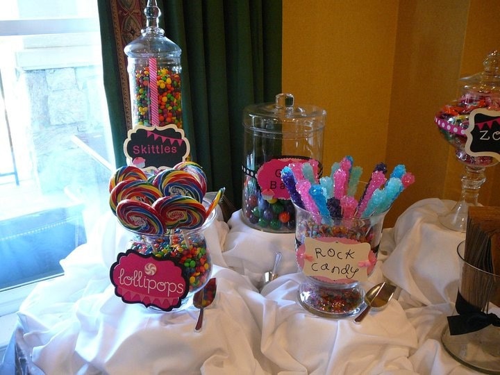 candy buffet labels. Candy Buffet Labels