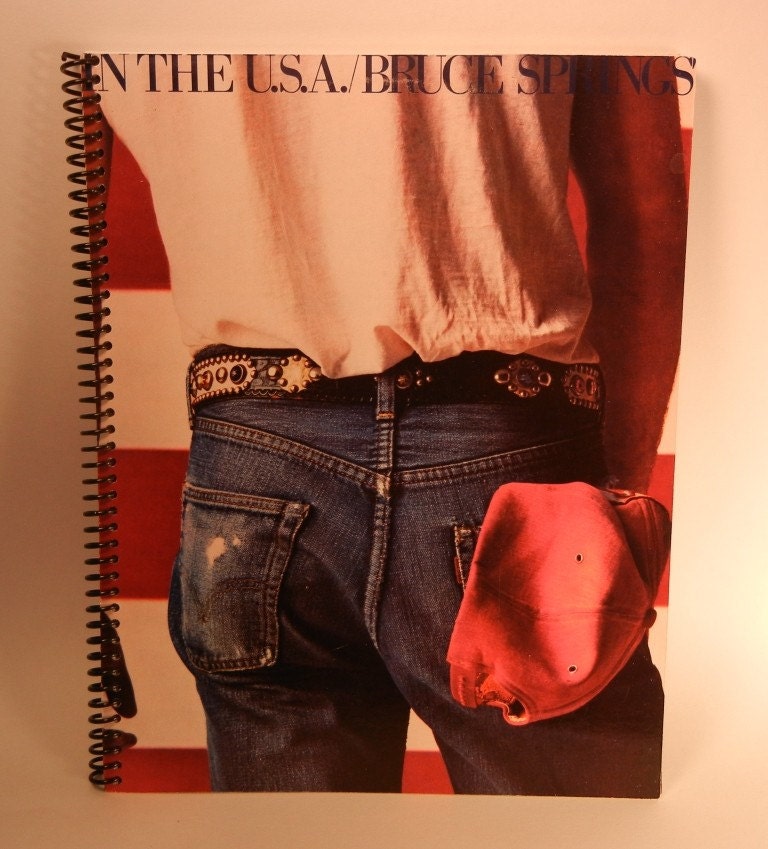 bruce springsteen born in the usa album cover. Bruce Springsteen Recycled