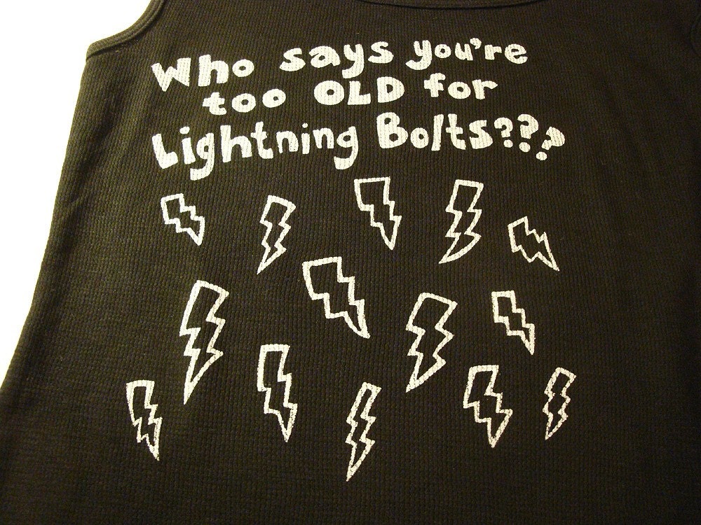 Lightning Bolts Women's Cap Sleeve 