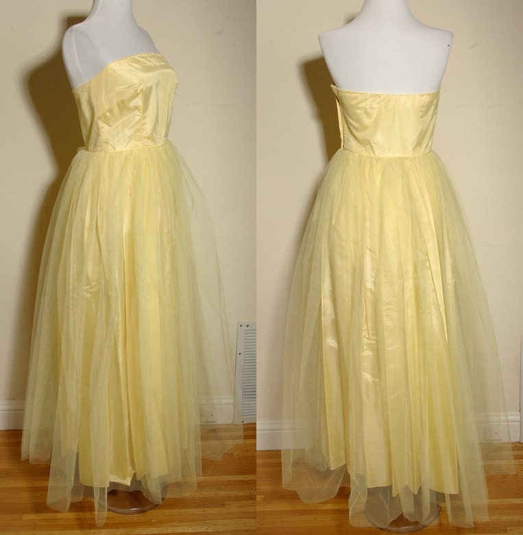 Prom Dresses Long Yellow