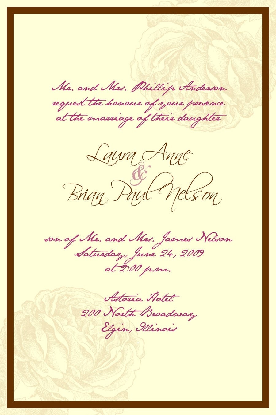 hindu wedding invitation content