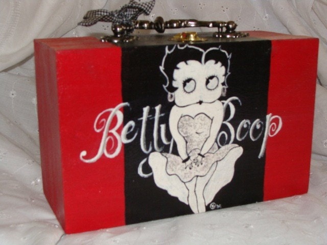 Marilyn Betty Boop Cigar Box Purse 