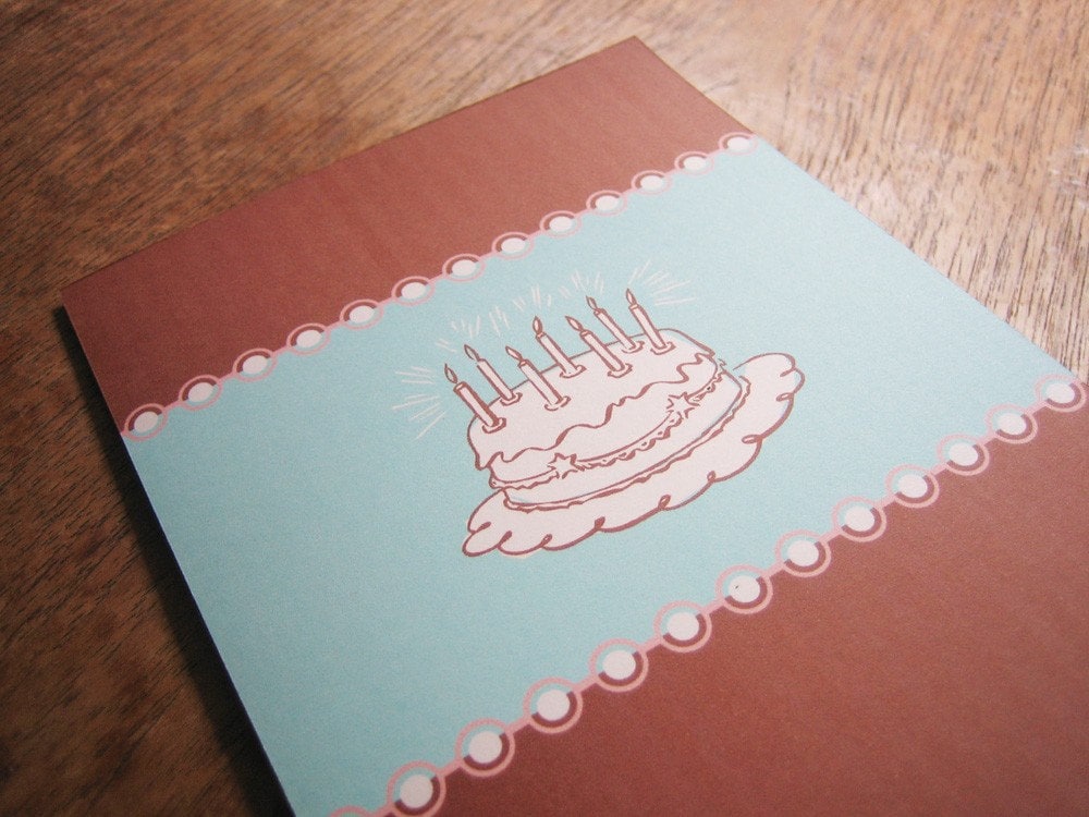 Printable Number Birthday Cake Template