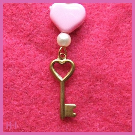 pink heart tattoo. KEY TO MY HEART II - Pink