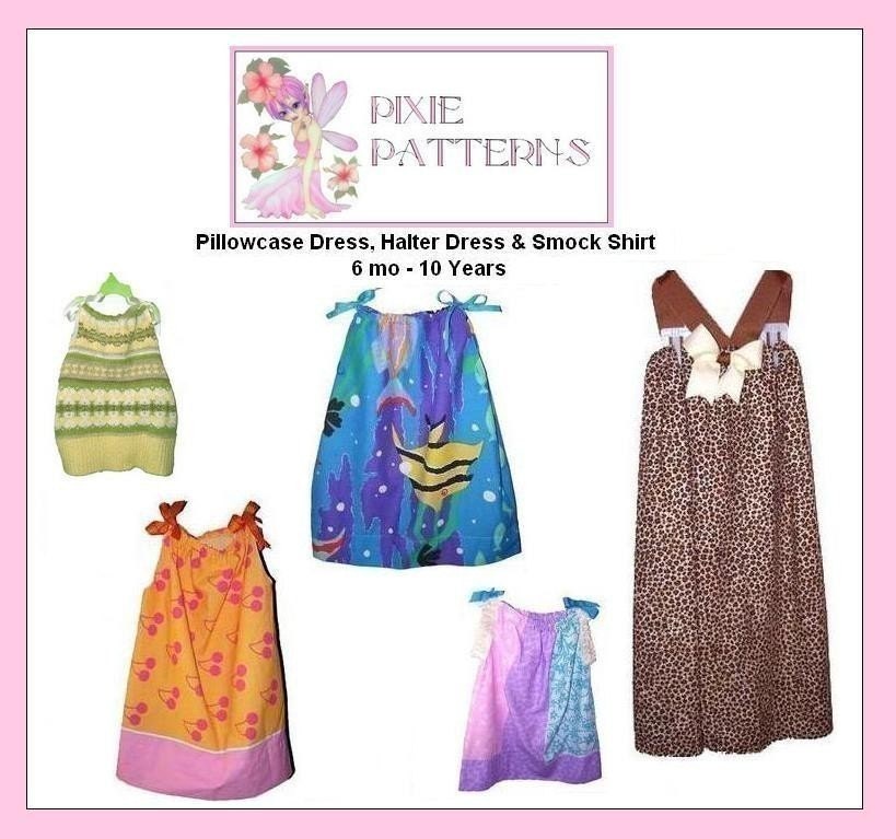 Wherever you go, go with all your heart.: Pillowcase Dress Patterns