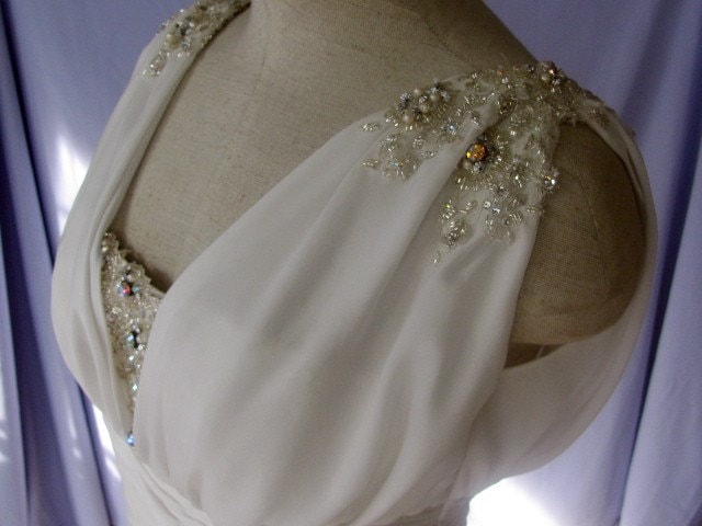 Goddess wedding gown
