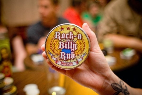 Rock-a-Billy Rub hair pomade This 4 