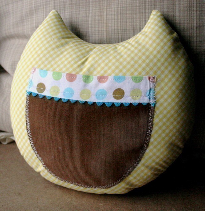 us late to see more gift ideas While looking for ideas for Sewing 2010 Desk Calendar. Max the Owl Pillow Plush Sewing