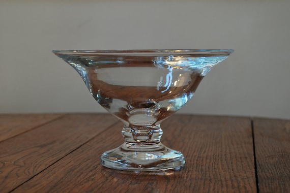 TEOT Etsy Shop: Glass Pedestal Bowl