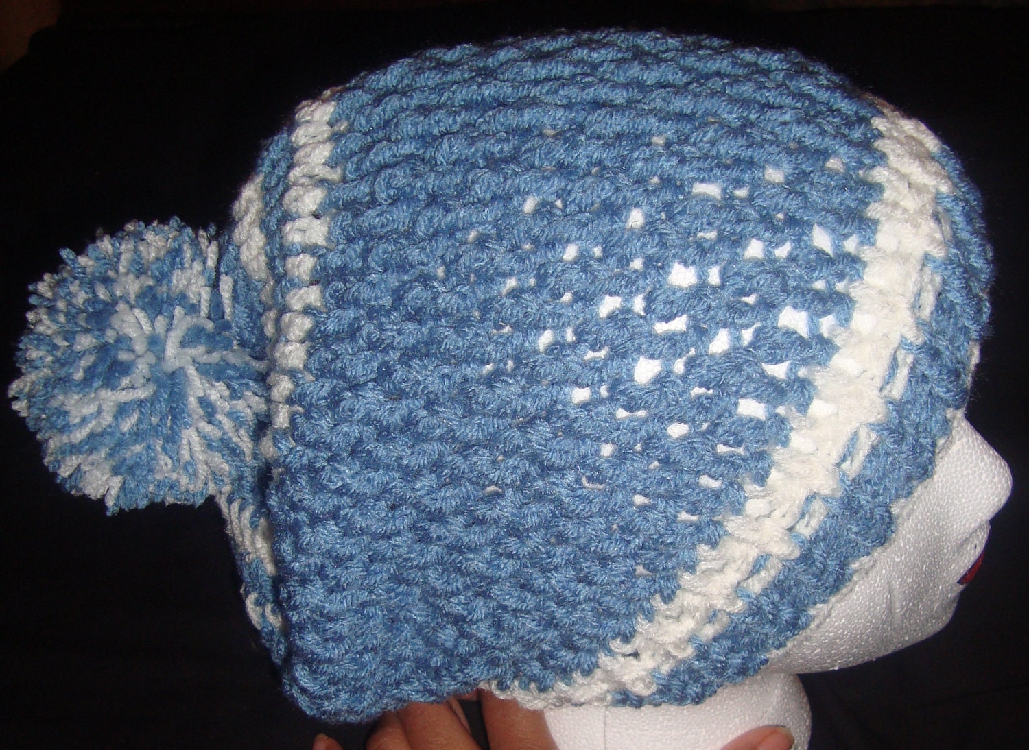 Pom-Pom Slouch Hats-3 Different Colors