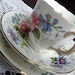 Vintage Tea Cup Candle Trio - J T Jones, Crown Staffordshire