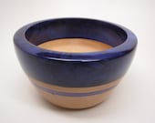 Hard  Maple Bowl with a Purple Pearl Top & Purple Inlay
