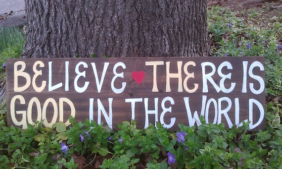 Inspirational Wooden Sign, Reclaimed Wood