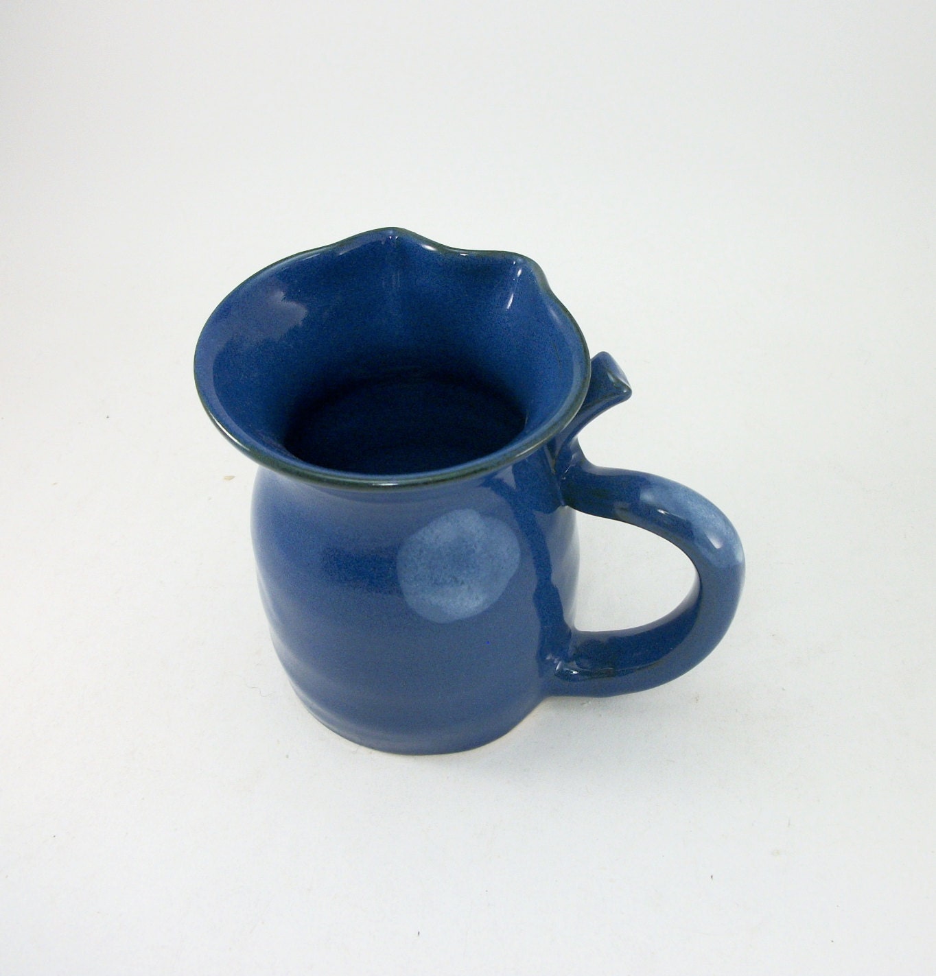blue cat mug